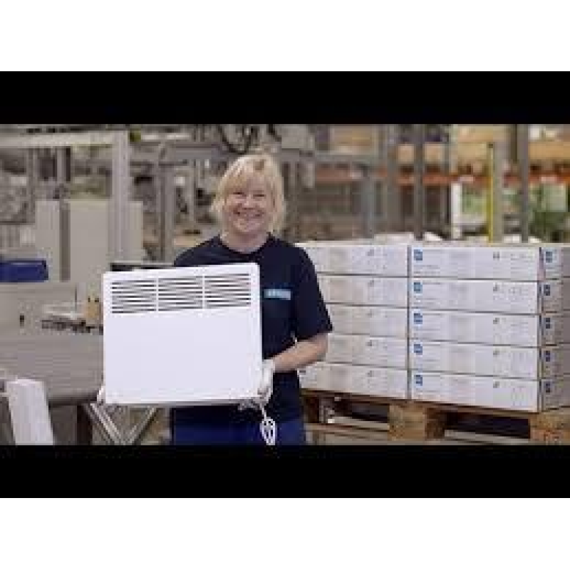 Електроконвектор Ensto Beta 750W, механічний терморегулятор