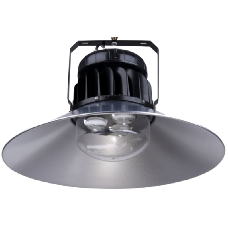 Промисловий світлодіодний світильник High Bay 120 W до 30 м з розсіювачем Промисловий світлодіодний світильник High Bay 120 W до 30 м з розсіювачем