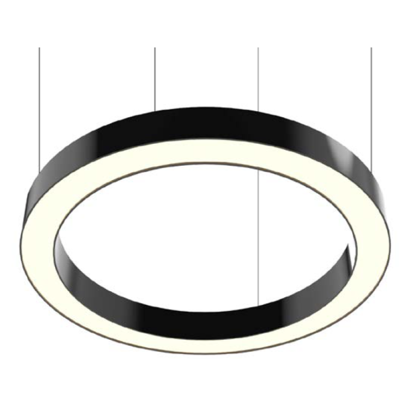 Підвісний світлодіодний LED світильник кільце для офісів і магазинів